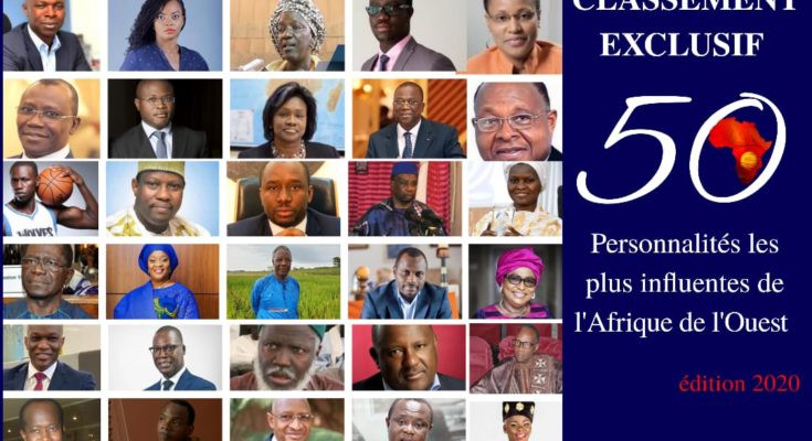 Liste des 50 personnalités ouest-africaines les plus influentes